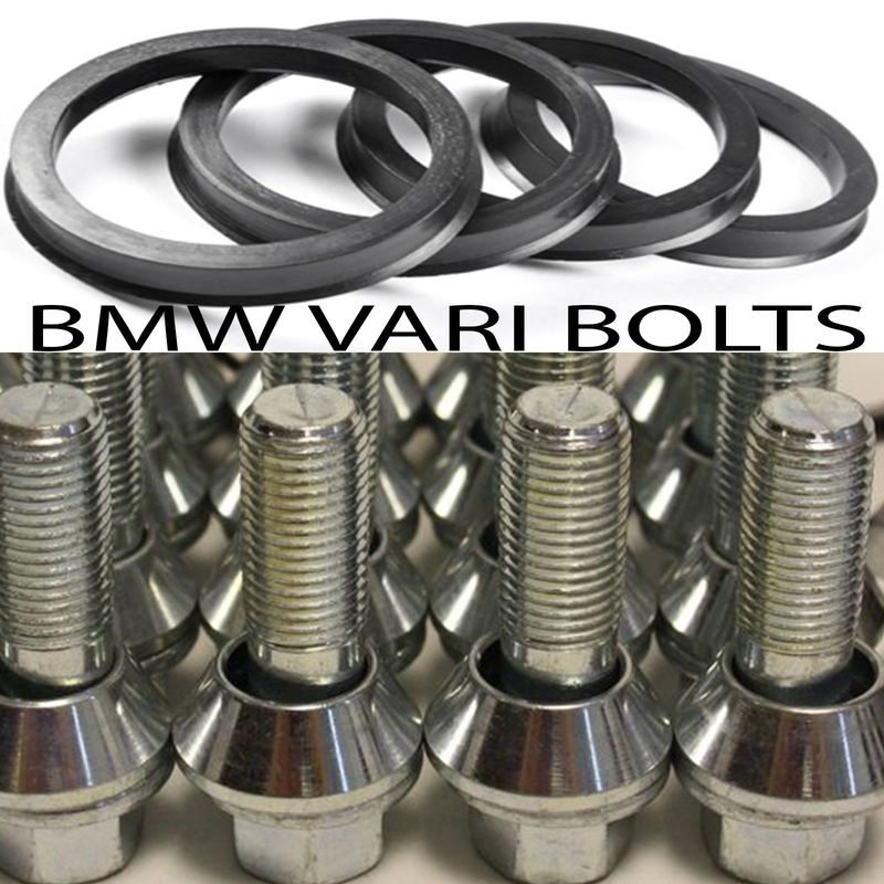 Rings Bmw To Renault Trafic Locks Alloy Wheel Wobbly Bolts x 16 